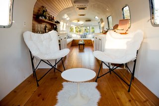 The back area of the 250-square-foot Stolen Pony Lounge is customizable to client needs.