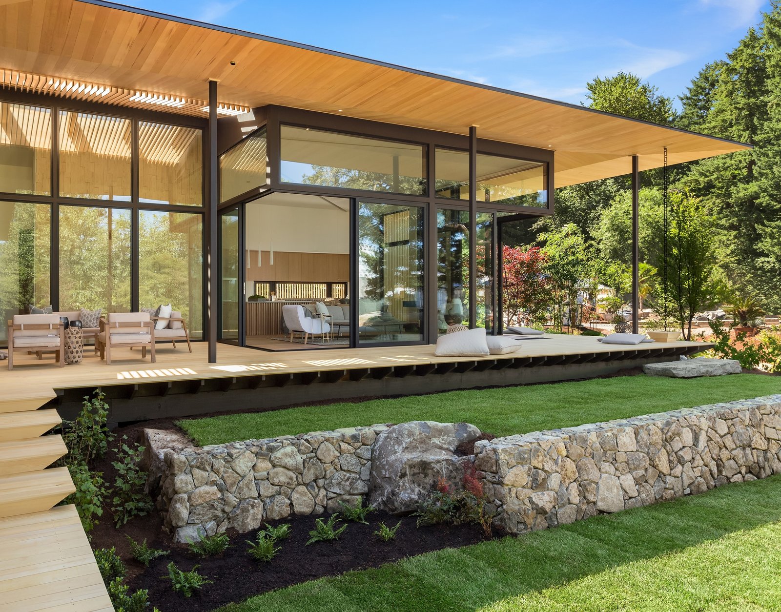 According to the architects, the house's