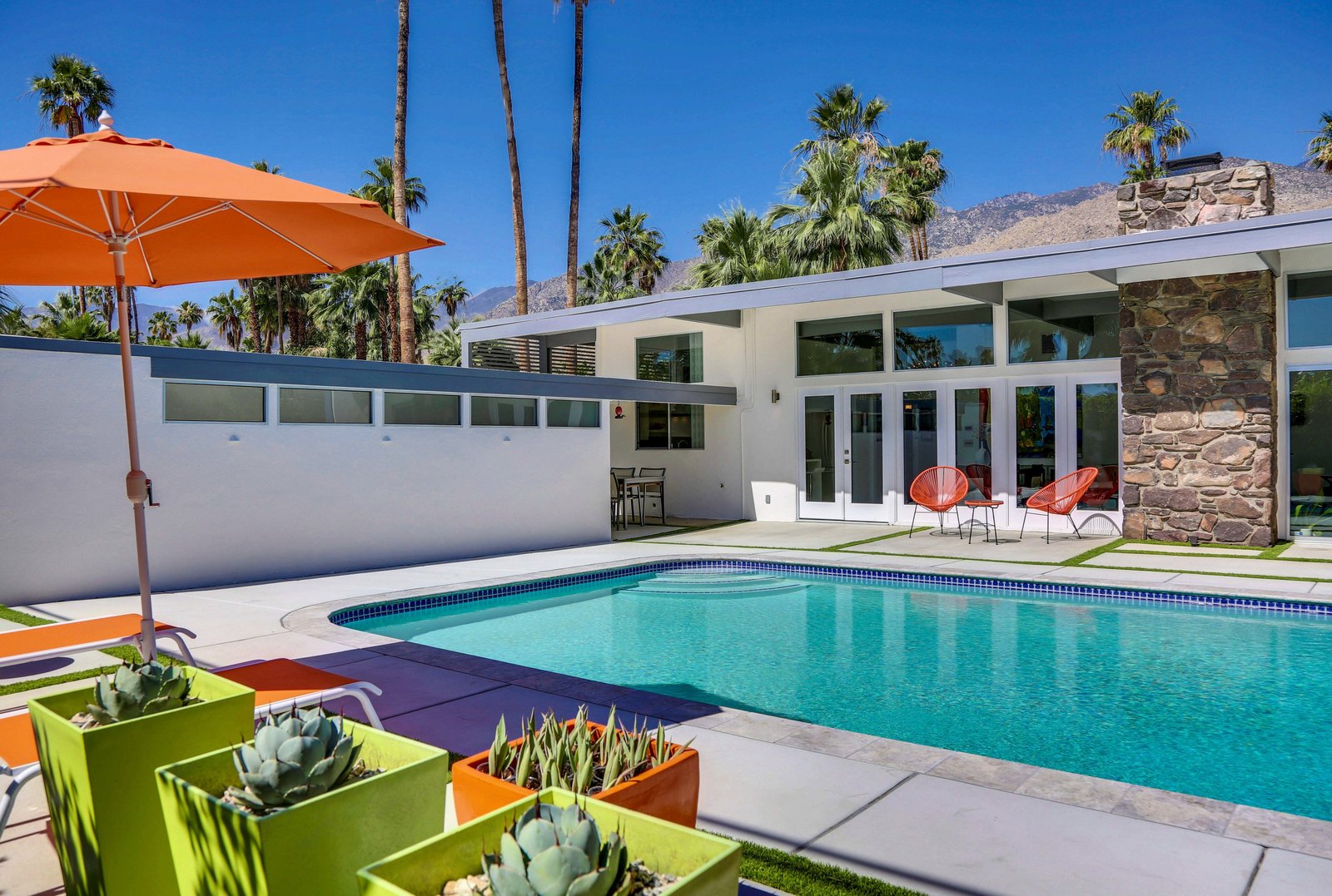 Historic Midcentury home, located in Twin Palms Estates posted by… Dwell