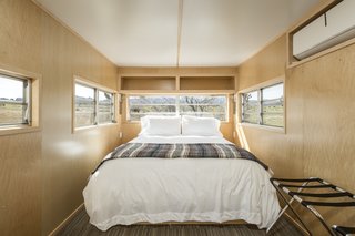 This Modern Homestead With a Vintage Trailer Offers Adventure in California's High Desert - Photo 9 of 10 - The Rambler is now a sleek retreat with its own deck. 
