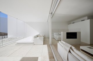 An Exquisite Beach Resort on Baja California Sur Lies Where the Water Meets the Horizon - Photo 7 of 11 - The simplistic, muted interiors complement the minimal architecture. 
