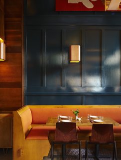 A 1920s Office Building Is Revamped as a Craftsman-Inspired Hotel in Los Angeles - Photo 6 of 10 - Custom millwork resembles the Arts and Crafts movement through detailing and shape.