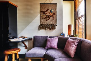 A 1920s Office Building Is Revamped as a Craftsman-Inspired Hotel in Los Angeles - Photo 10 of 10 - The shared rooms provide additional lounge space for socializing with fellow travelers.