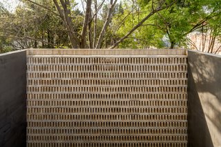 Delightful Material Contrasts Define a Courtyard Home in Mexico City - Photo 3 of 10 -