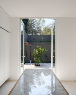 Delightful Material Contrasts Define a Courtyard Home in Mexico City - Photo 7 of 10 -