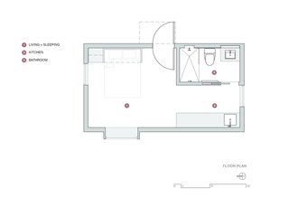 A Modern Micro-House in Portland Clad in Local Fir - Photo 5 of 8 -