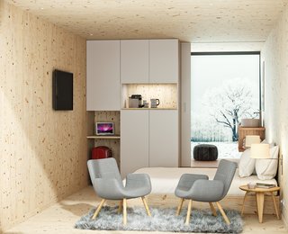 This Modular Eco-Hotel Room Is Poised to Drop Into Nearly Any Setting - Photo 6 of 8 -