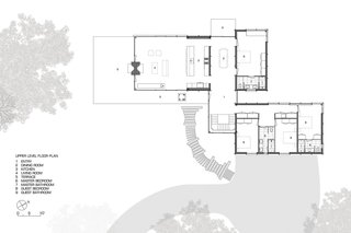 A Dramatic Cantilevered Roof Creates a Spacious Terrace Overlooking Lake Michigan - Photo 3 of 11 -