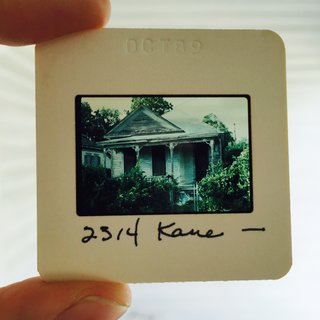 A single surviving photograph of the historic home provided the referential basis for the restoration.