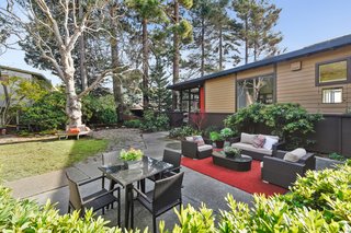 Outdoor entertainment spaces are aplenty on the homes extensive grounds. 