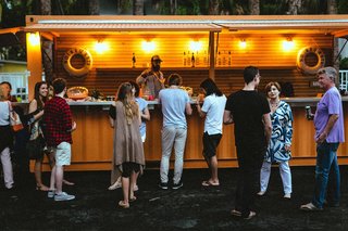 Forget Coworking—These Coliving Spaces Let You Travel the World For $1,800 a Month - Photo 7 of 25 - Roam Miami's Pop-Up Bar is the spot for evening drinks and meeting other Roam travelers.
