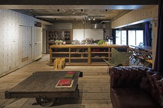 Forget Coworking—These Coliving Spaces Let You Travel the World For $1,800 a Month - Photo 22 of 25 - Roam Tokyo professional kitchen and lounge