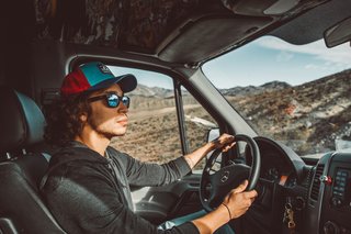 Over the past two years, the couple have driven 45,000 miles. 