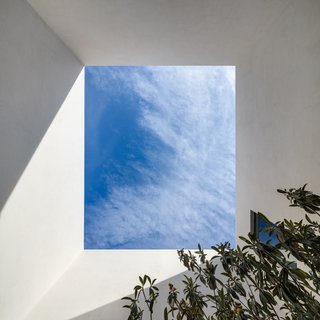 Light and shadows play off the walls of the home, creating lovely contrast and patterns as the sun moves throughout the day.