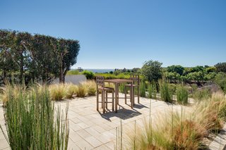 A private courtyard extends the space outward.