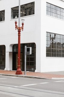 Work & Co infused contemporary style into an industrial building in a prominent Portland, Oregon neighborhood.