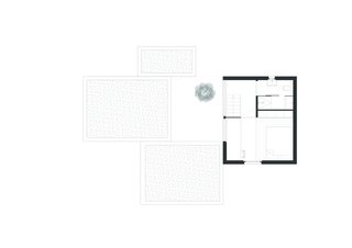 Tiny Holiday Home upper floor plan