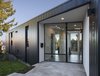 Modern home with Outdoor, Trees, Grass, Shrubs, Hardscapes, and Front Yard. Entry Photo 2 of Canterbury Residence