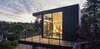 Modern home with Outdoor, Trees, Shrubs, and Grass. Deck Photo 7 of Canterbury Residence