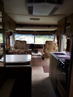 A Portland Couple Renovate a 1982 RV, Turning It Into Their New Home - Photo 2 of 12 - Kamarul's RV pre-renovation.