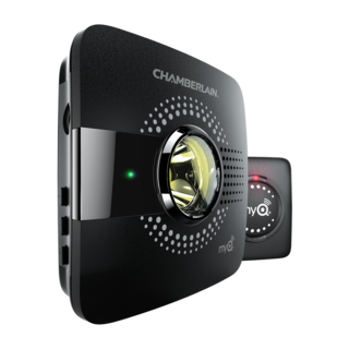 MyQ Smart Garage Hub costs $80, add a HomeKit-compatible hub for $70 and you can ask Siri if your garage door is open and have it close it for you. 