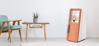 A beer fridge that refills itself and doesn't look out of place in your living room.