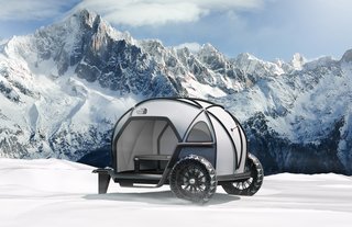The ultimate pop-up tent from The North Face and BMW probably won't ever be made.
