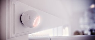 Sensors like this Fibaro motion sensor can monitor for intruders, but when connected to a smart home hub they can also do useful things like turn on lights when you walk past them.