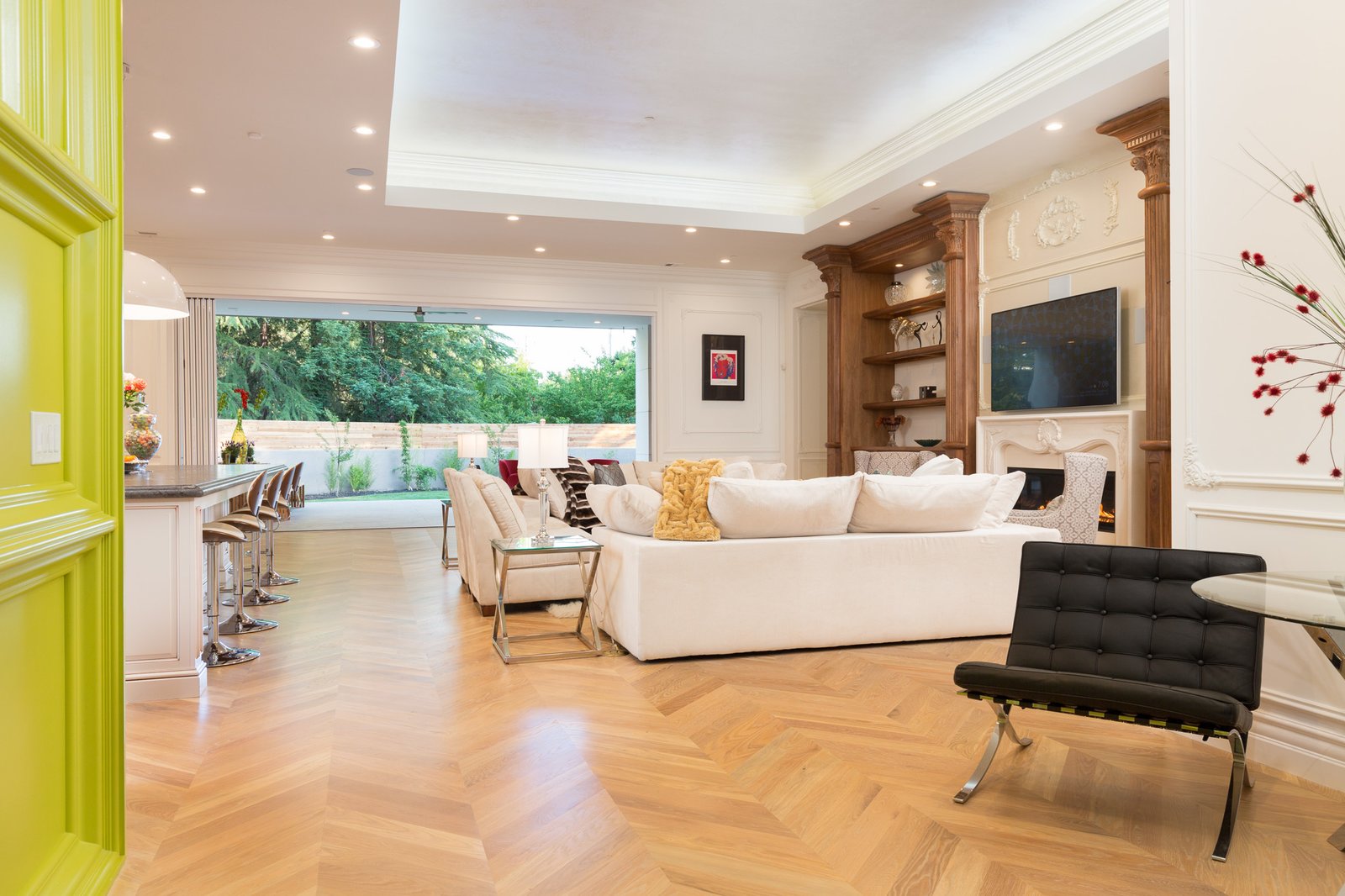 View of Photo 9 of 56 in A Custom Contemporary Net Zero Energy Luxury Estate by ...
