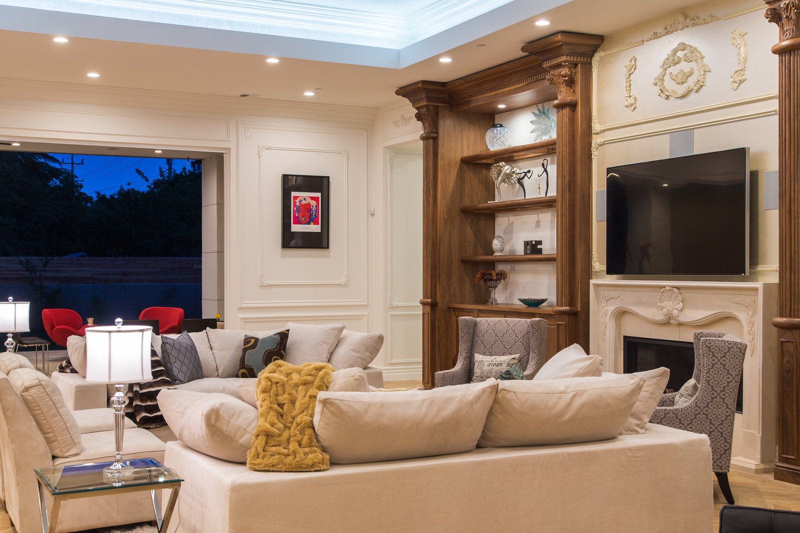 View of Photo 12 of 56 in A Custom Contemporary Net Zero Energy Luxury Estate ...