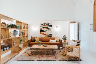 Designers Sara and Rich Combs of The Joshua Tree House brought The Assembly to life with a soothing neutral color scheme and quirky vintage furnishings and decor.