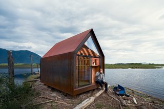 The Site Shack can be used as a workspace or even as an off-the-grid getaway.