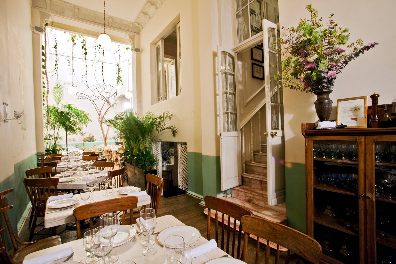 One of the dining rooms at Rosetta.