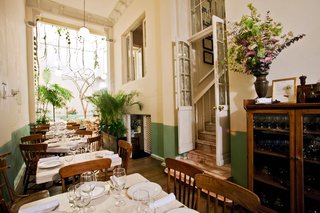 One of the dining rooms at Rosetta.