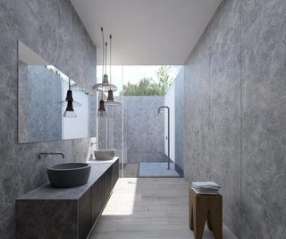 Bathroom in Ko House.