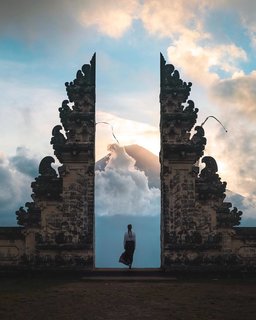 Magic in Bali, Indonesia.
