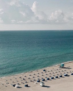 View from a Miami hotel window.