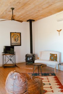 The casita offers a cozy escape for guests. 