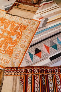 "Patterns, texture, and fabrics all speak to me. Whether it be rugs, throw pillows, or luxurious bedding—lovely fabrics are my happy place."