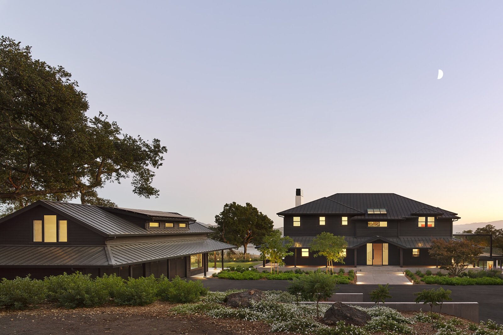Photo 3 of 16 in A Japanese-Inspired Napa Valley Estate With a Wine ...