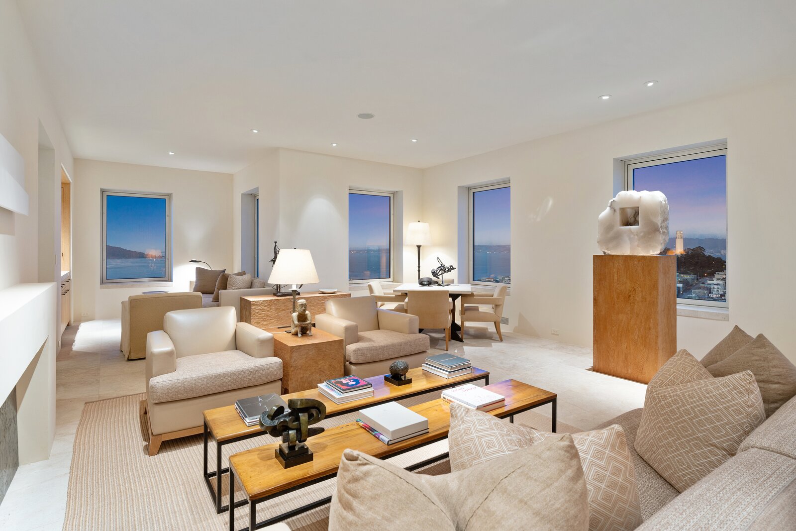 Illustration of Penthouse Level Apartments In San Francisco