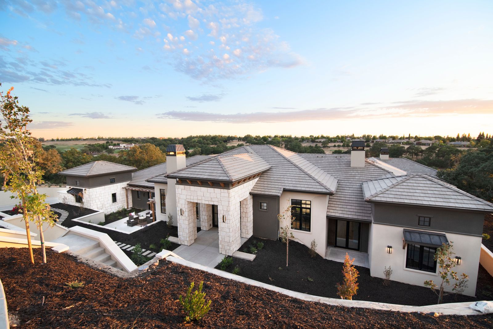 Windows Go From Clear to Private at the Push of a Button in This $3.9M California Home