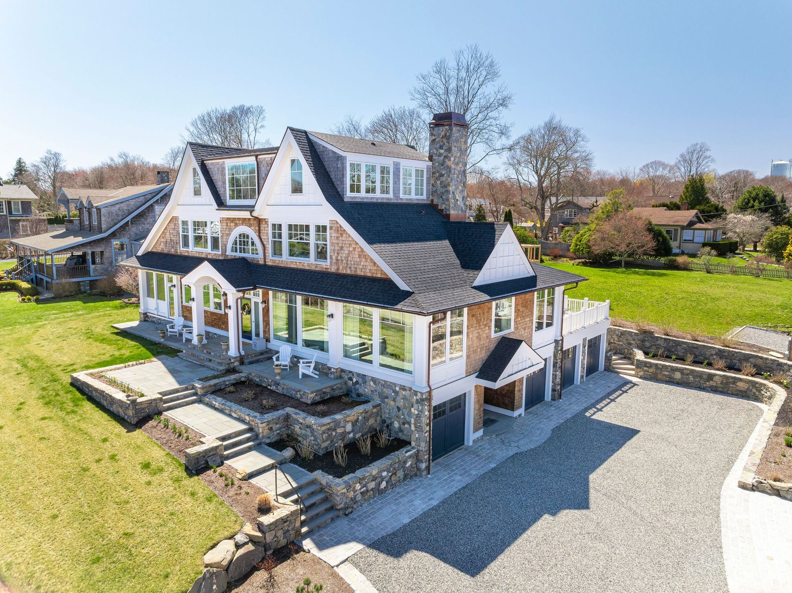 A Charming Coastal Retreat in Jamestown Village Seeks $6M