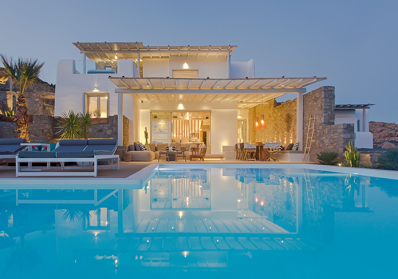 A Contemporary Cycladic Villa in Mykonos Asks $3.4M