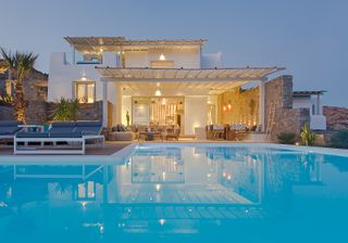 A Contemporary Cycladic Villa in Mykonos Asks $3.4M