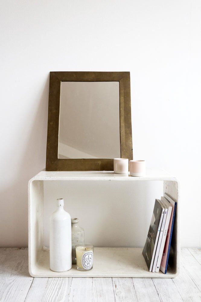 Vintage Brass Mirror Dwell Vintage Brass Mirror