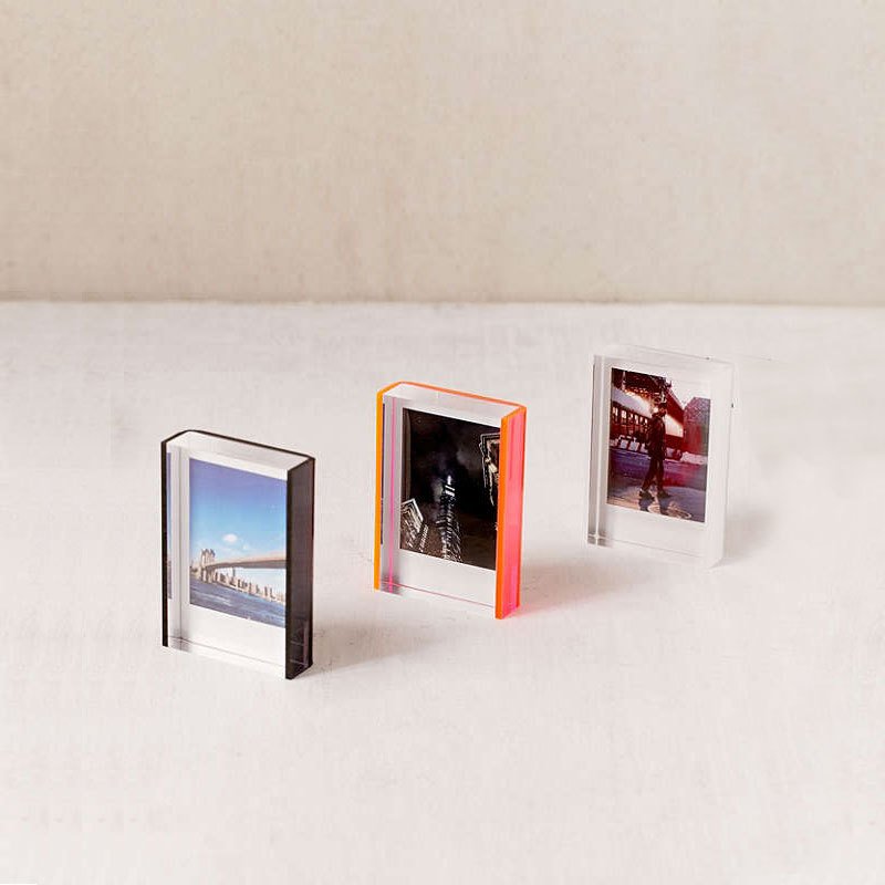 acrylic photo frame backlit mini instax acrylic block frame by urban outfitters dwell acrylic photo frame backlit mini instax acrylic block frame by urban outfitters dwell