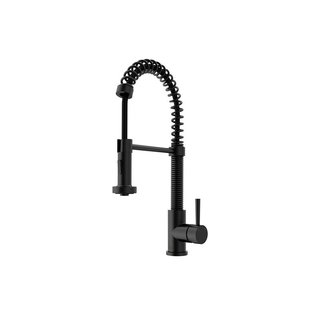 Replace the kitchen faucet for one that's visually arresting and functionally superior.