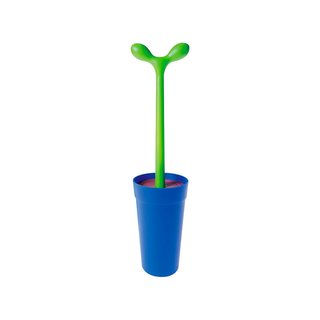 Alessi Merdolino Toilet Brush – Blue