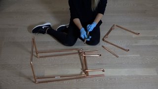 Dwell Made Presents: DIY Mini Copper Desk With Leather Sling - Photo 2 of 14 -